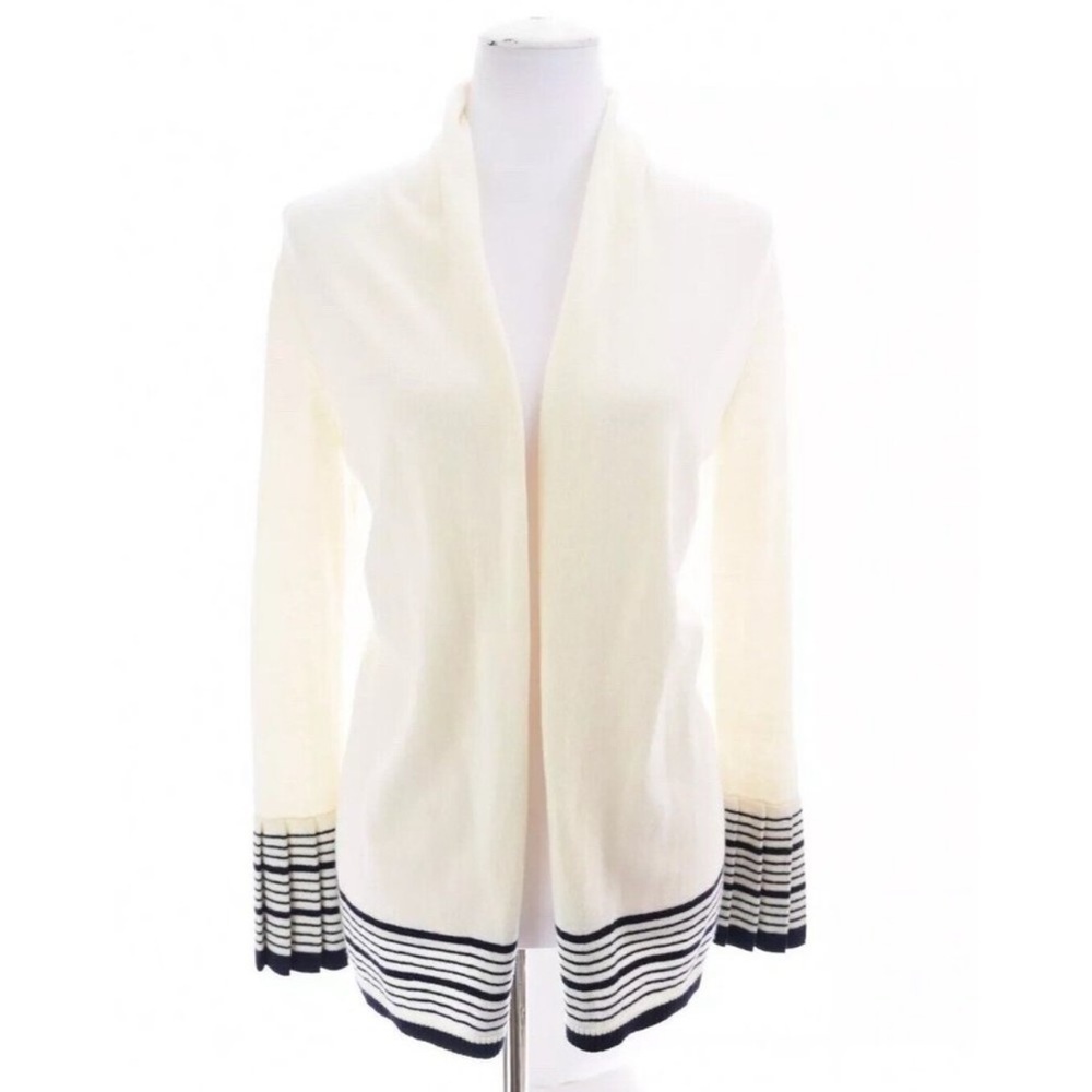 Talbots Open Front Bell Sleeves Cardigan NWT Sz M - Picture 3 of 8